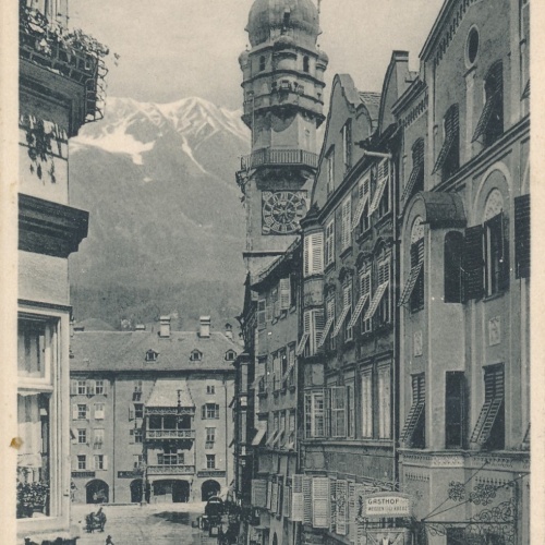 AK aus Innsbruck Goldenes Dachl Tirol Ansichtskarte (14844)