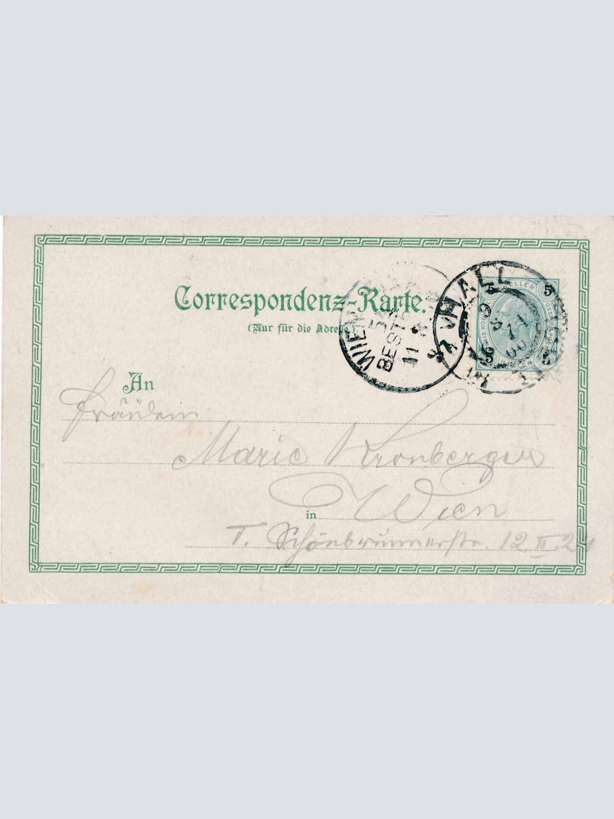 AK aus Innsbruck Maria Theresienstrasse Tirol Ansichtskarte (14757)