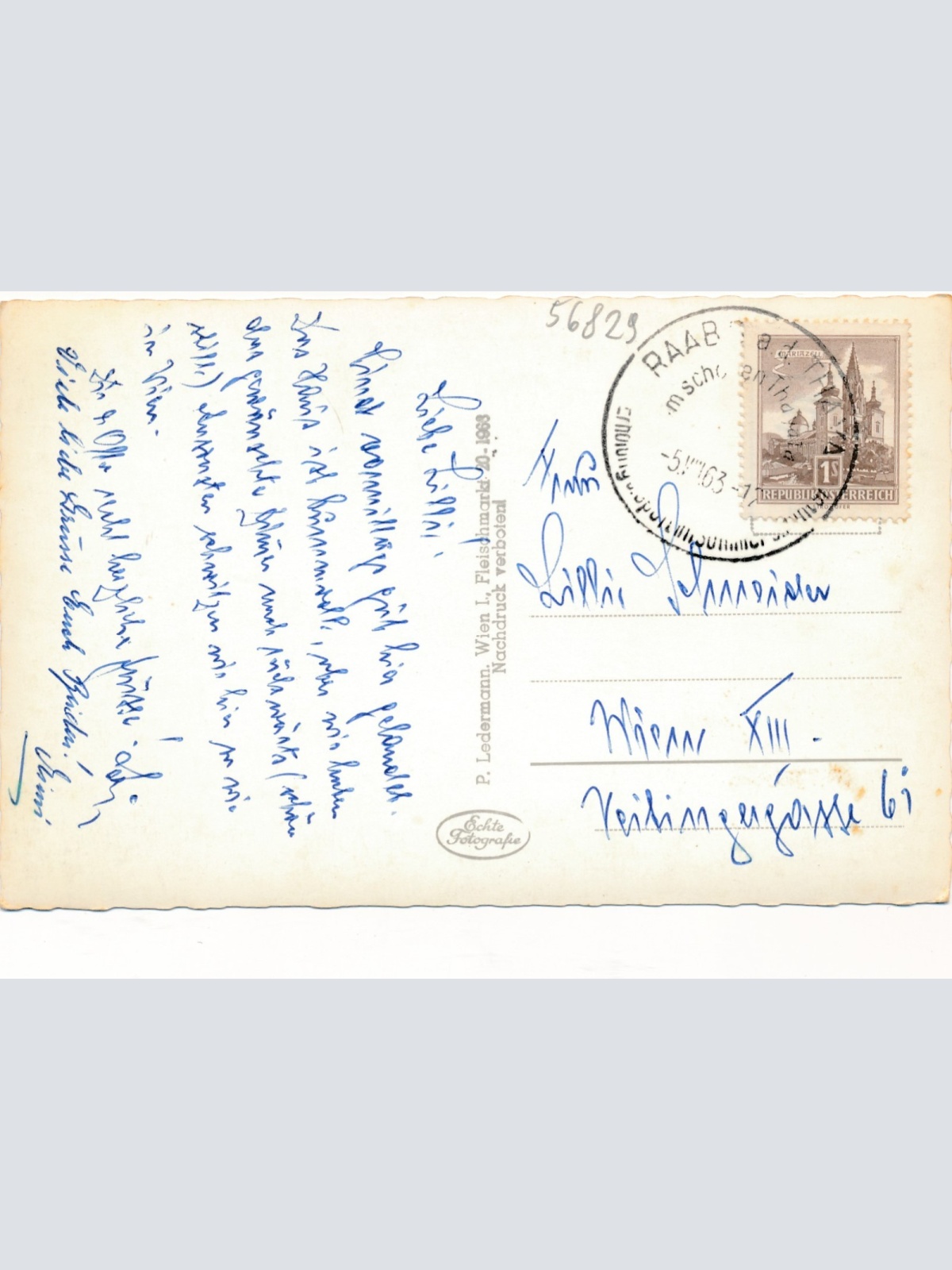 AK aus Raabs an der Thaya mit Schloss Niederösterreich Ansichtskarte (14871)