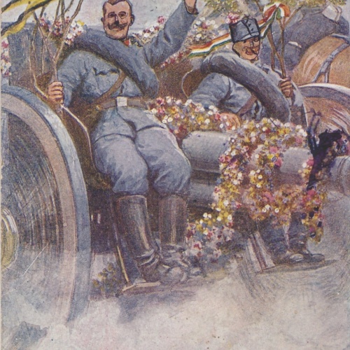 AK Soldaten am Feiern Frohe Ostern Militaria (14723)