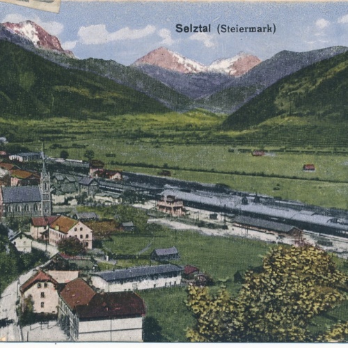 AK aus Selztal Steiermark Ansichtskarte (14959)