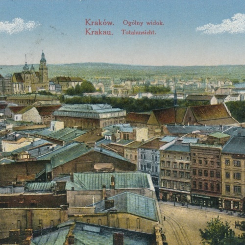 AK aus Krakau - Krakow Polen Ansichtskarte (14884)