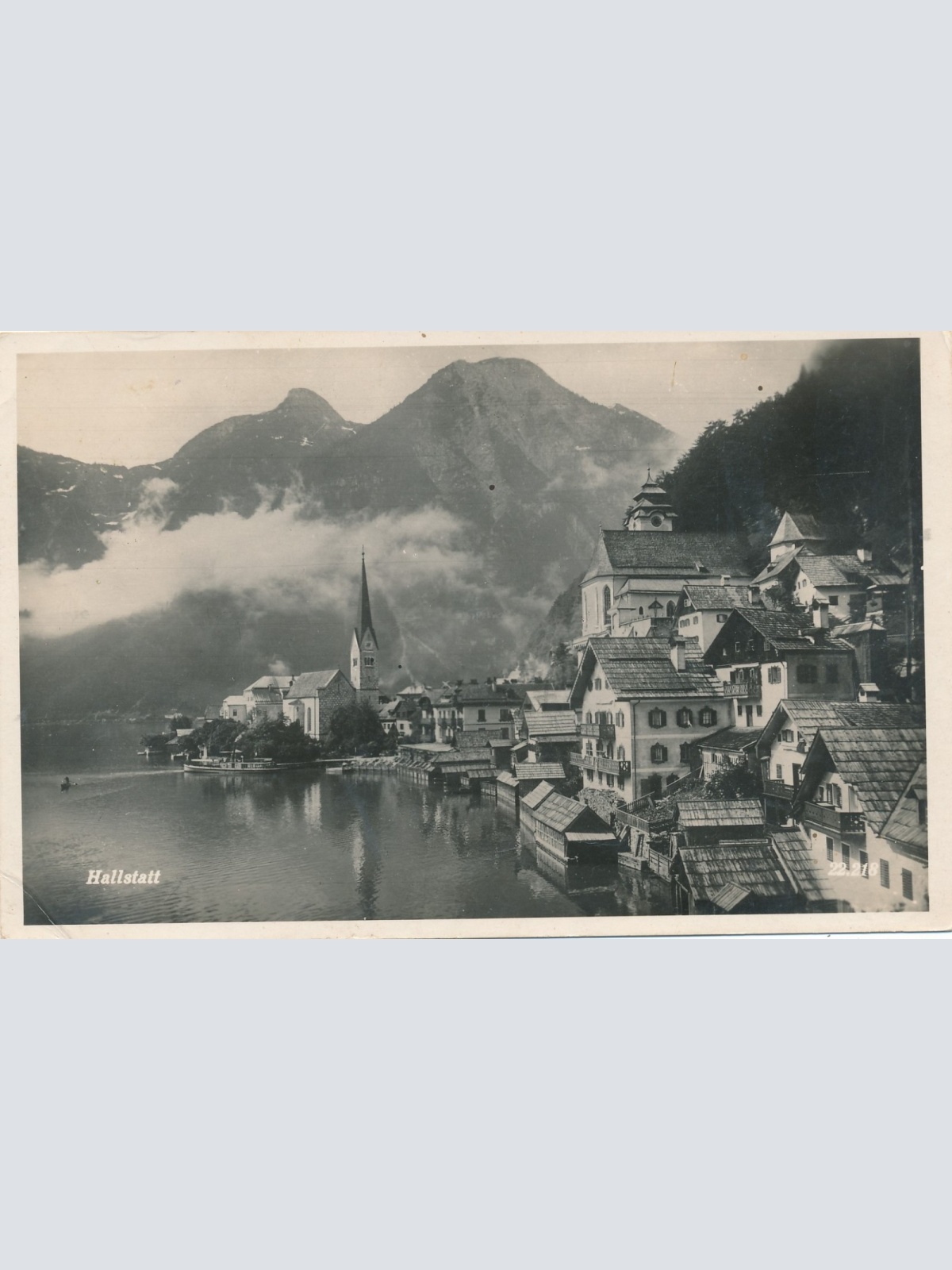 AK aus Hallstatt Oberösterreich Ansichtskarte (15066)