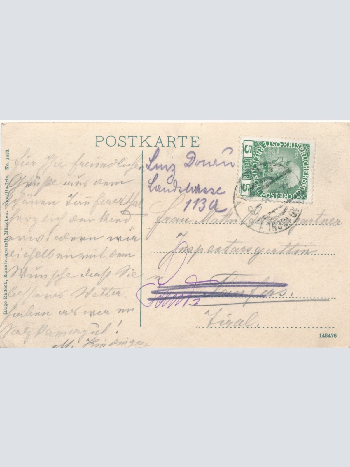 AK aus Bad Ischl Dachstein v. Sofien Oberösterreich Ansichtskarte (15083)