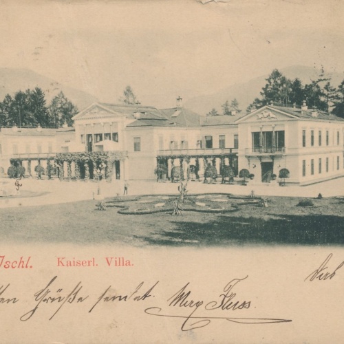 AK aus Bad Ischl Kaiserl. Villa Oberösterreich Ansichtskarte (15085)