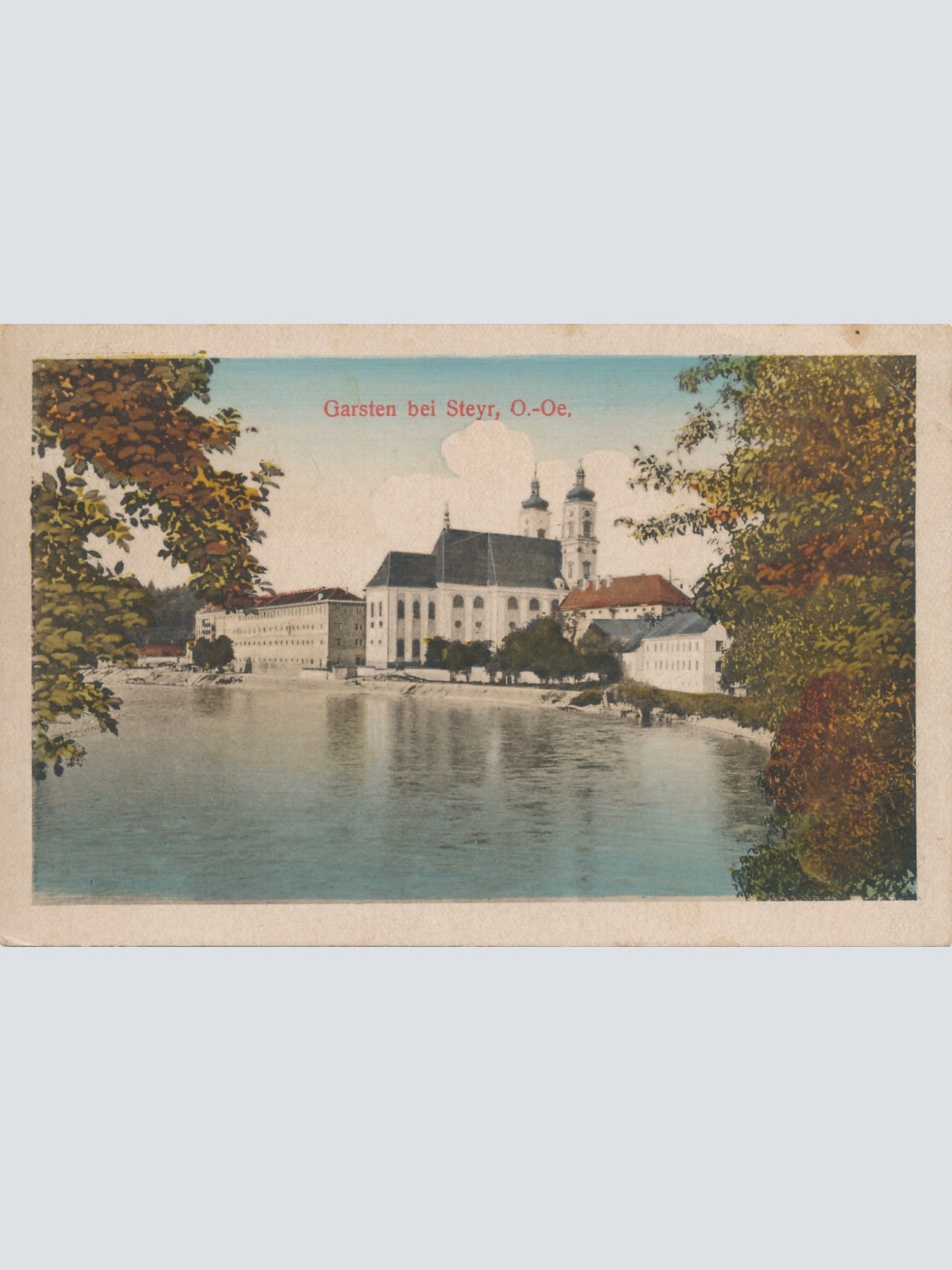 AK aus Garsten bei Steyr Oberösterreich Ansichtskarte (14891)