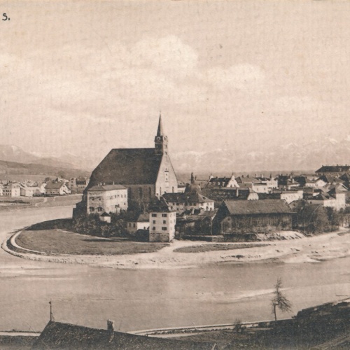 AK aus Laufen A.S. Bayern Ansichtskarte (14930)