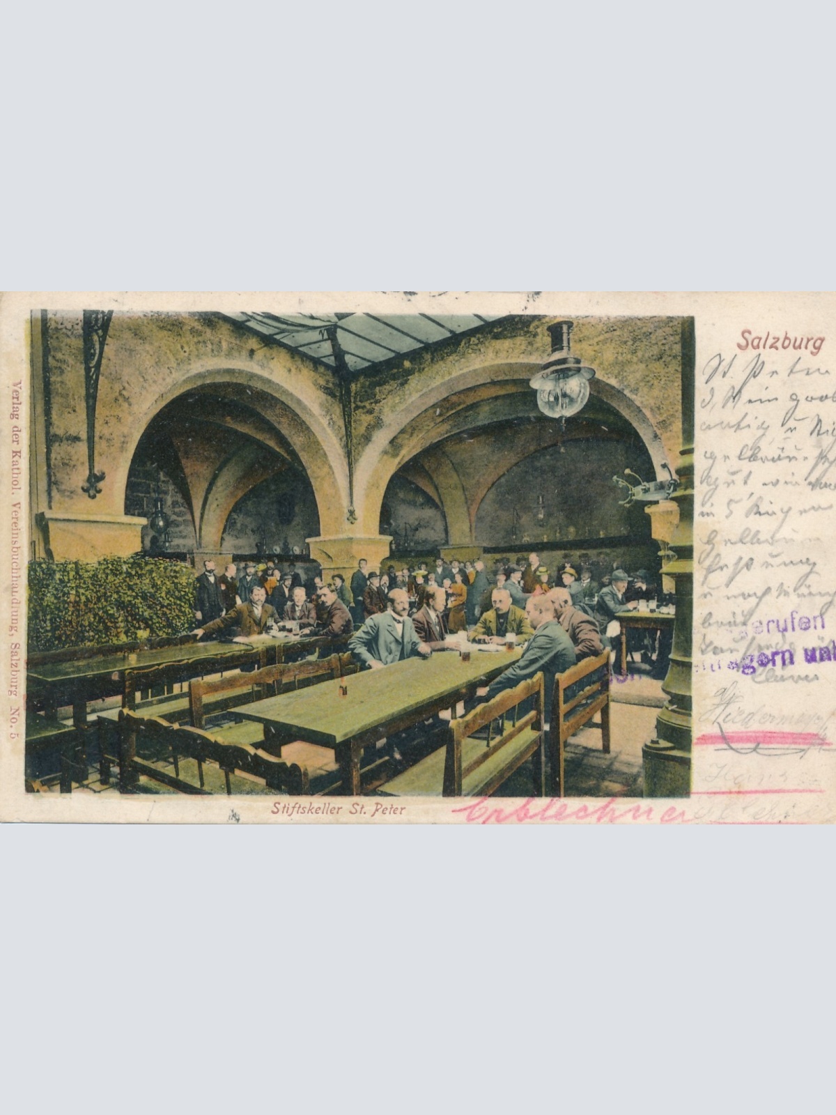 AK vom Stiftskeller St. Peter - Salzburg Ansichtskarte (14933)