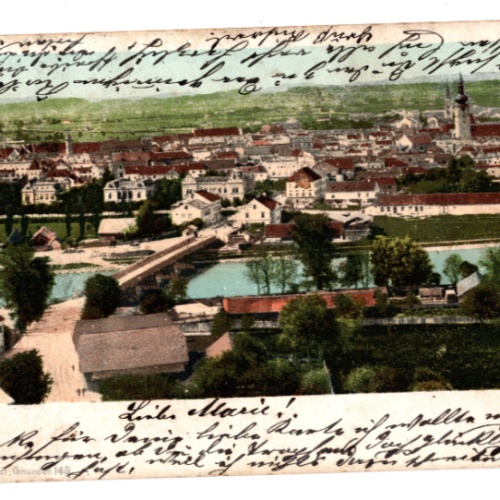 AK aus Wels, Oberösterreich Ansichtskarte (F401)