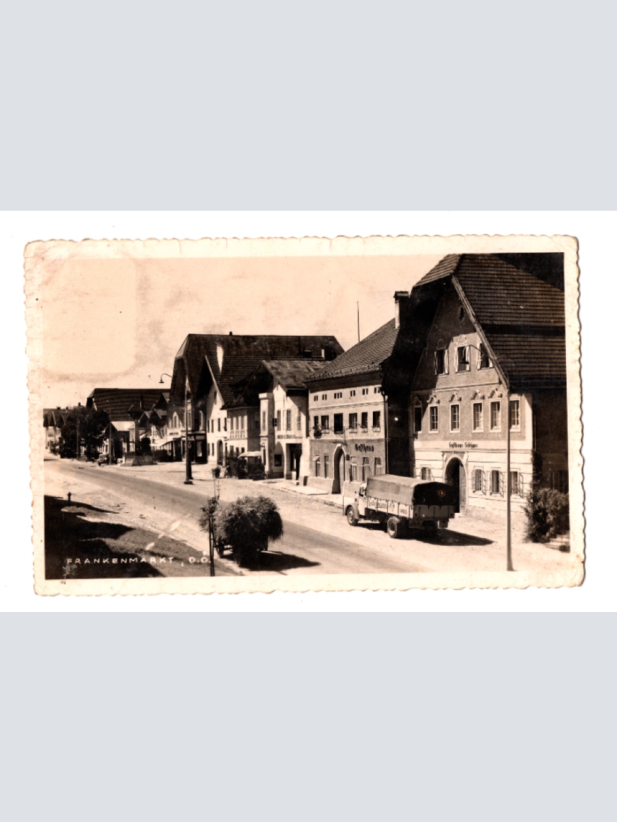 AK aus Frankenmarkt, Oberösterreich Ansichtskarte (F406)