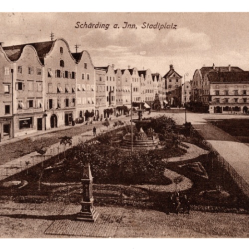 AK aus Schärding a. Inn, Oberösterreich Ansichtskarte (F414)