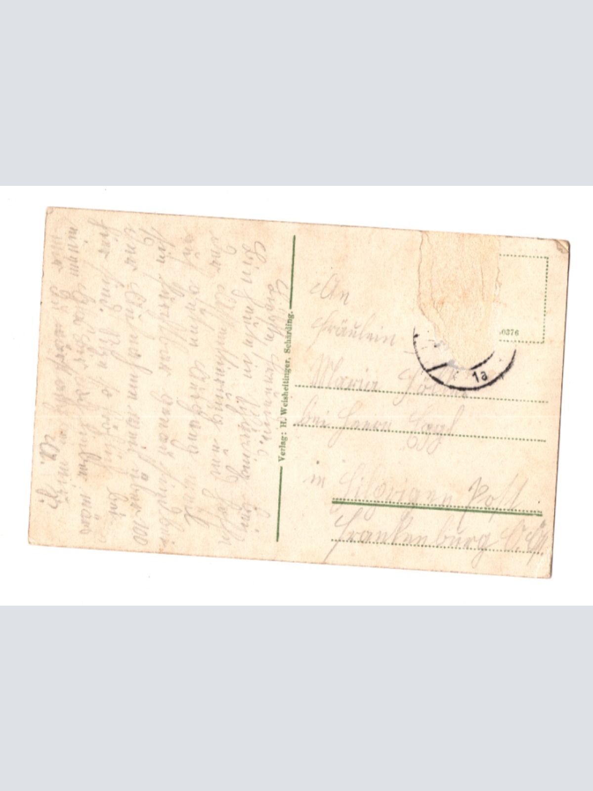 AK aus Schärding a. Inn, Oberösterreich Ansichtskarte (F414)