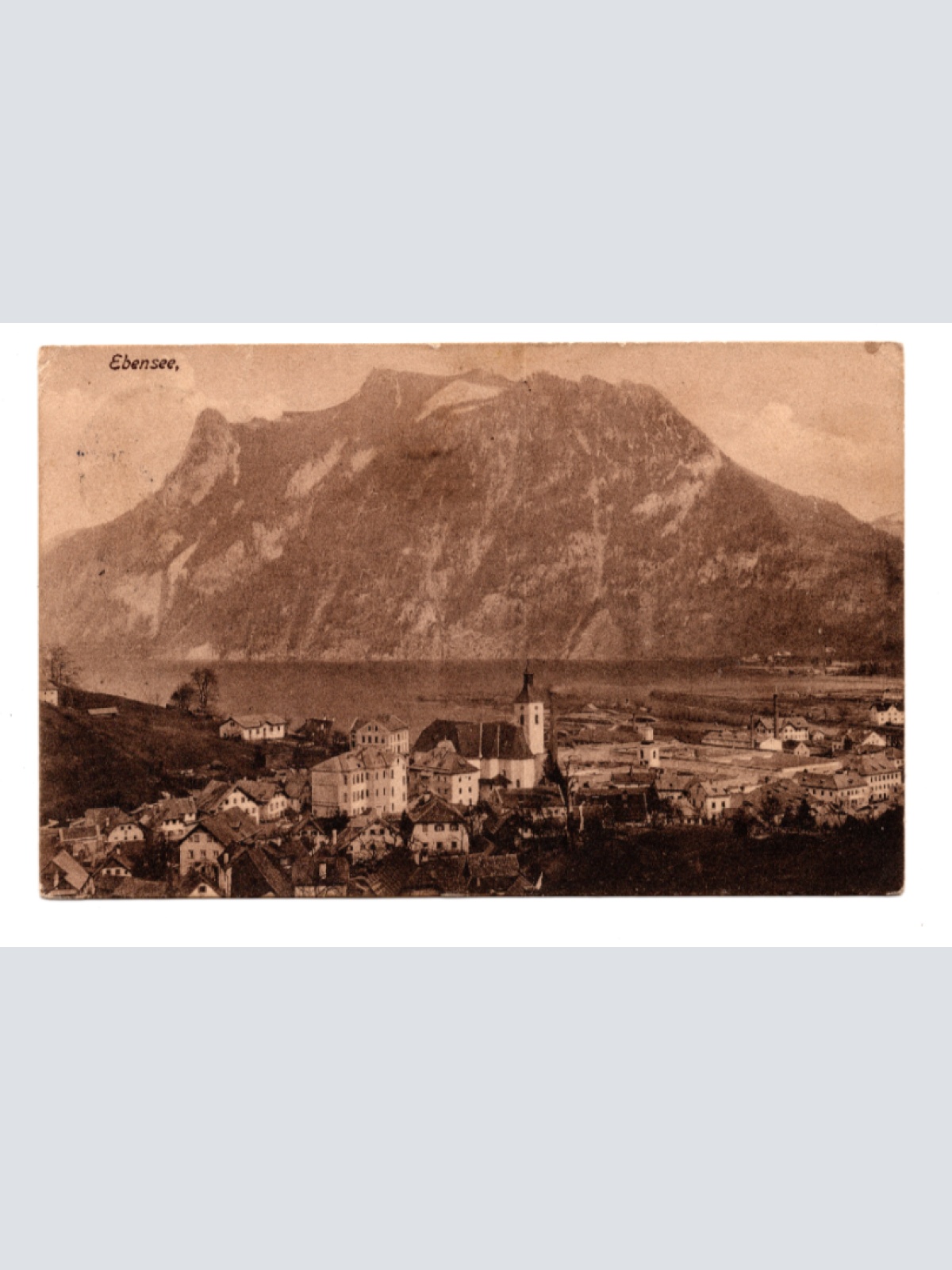 AK aus Ebensee Oberösterreich (F415)