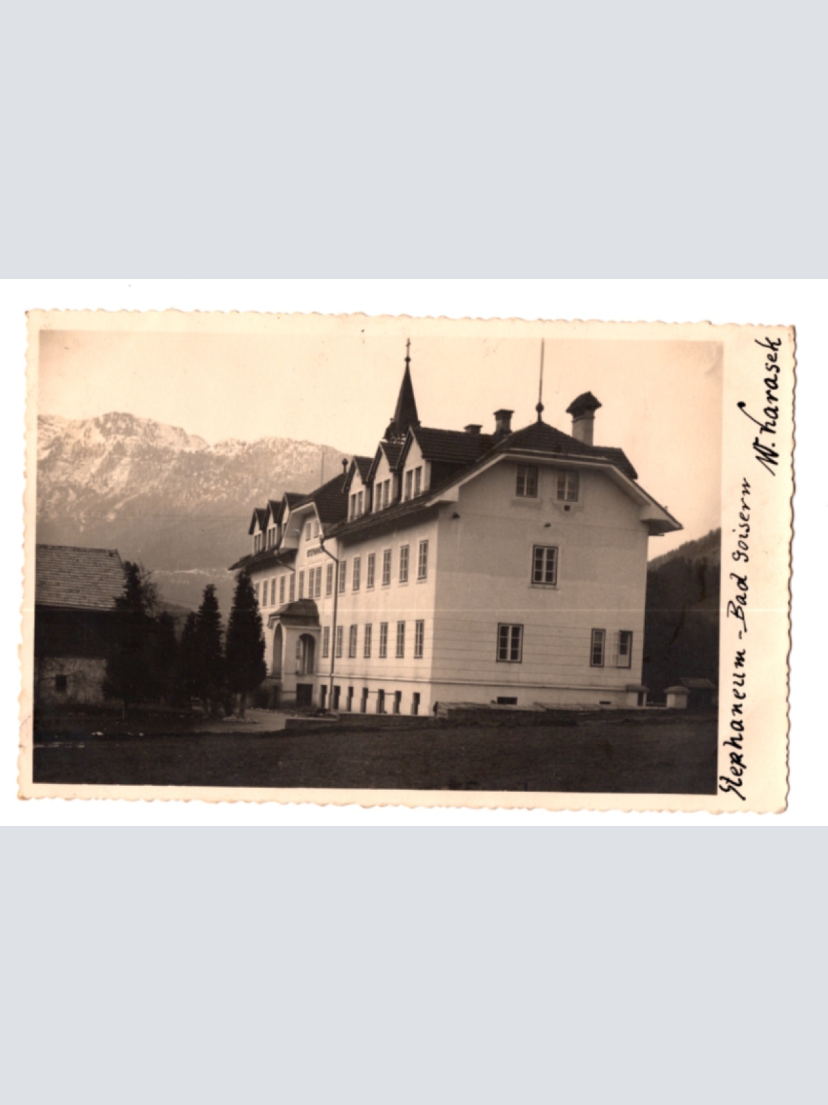 AK aus Bad Goisern, Stephaneum, Oberösterreich (F433)