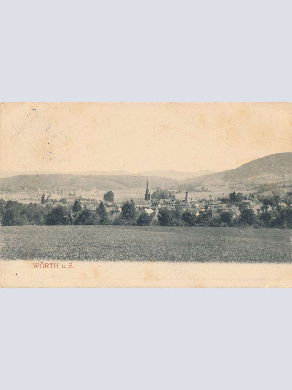 AK aus Wörth Steiermark Ansichtskarte (15861)