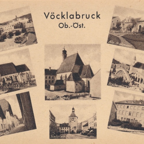 AK aus Vöcklabruck Oberösterreich Ansichtskarte (15223)