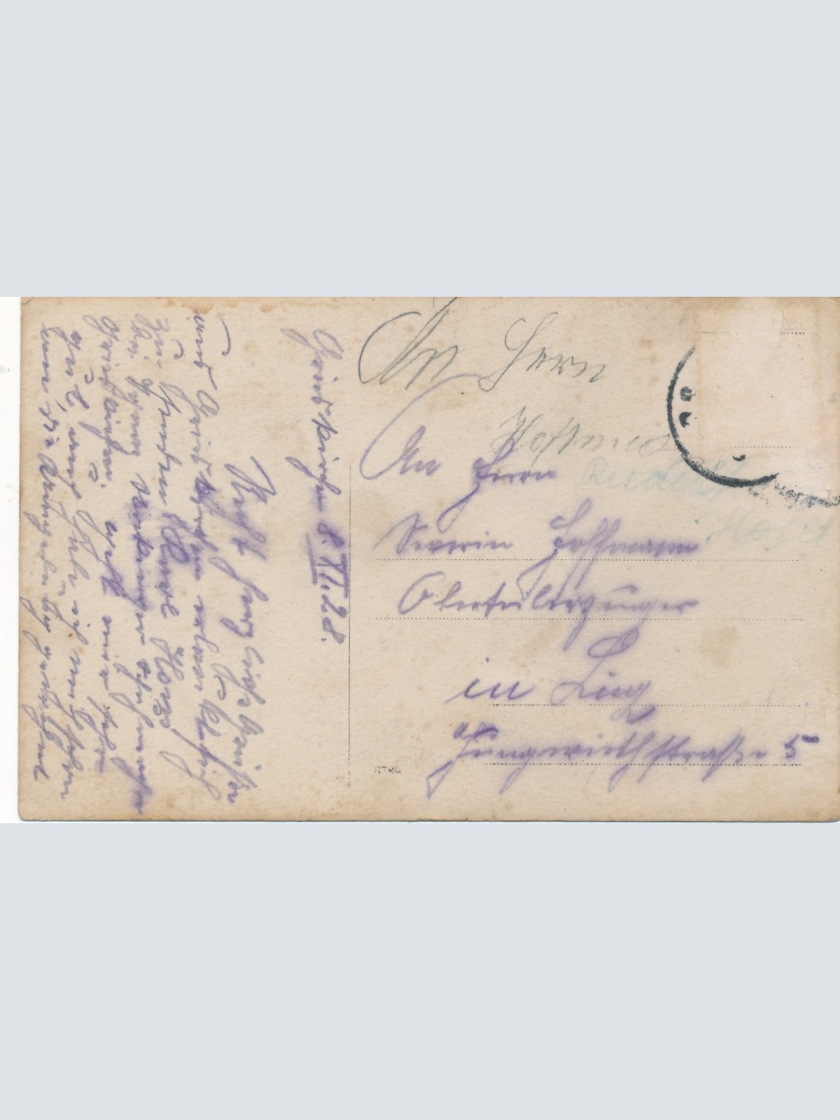 AK aus Grieskirchen Bahnhofstrasse Oberöst. Ansichtskarte (15040)