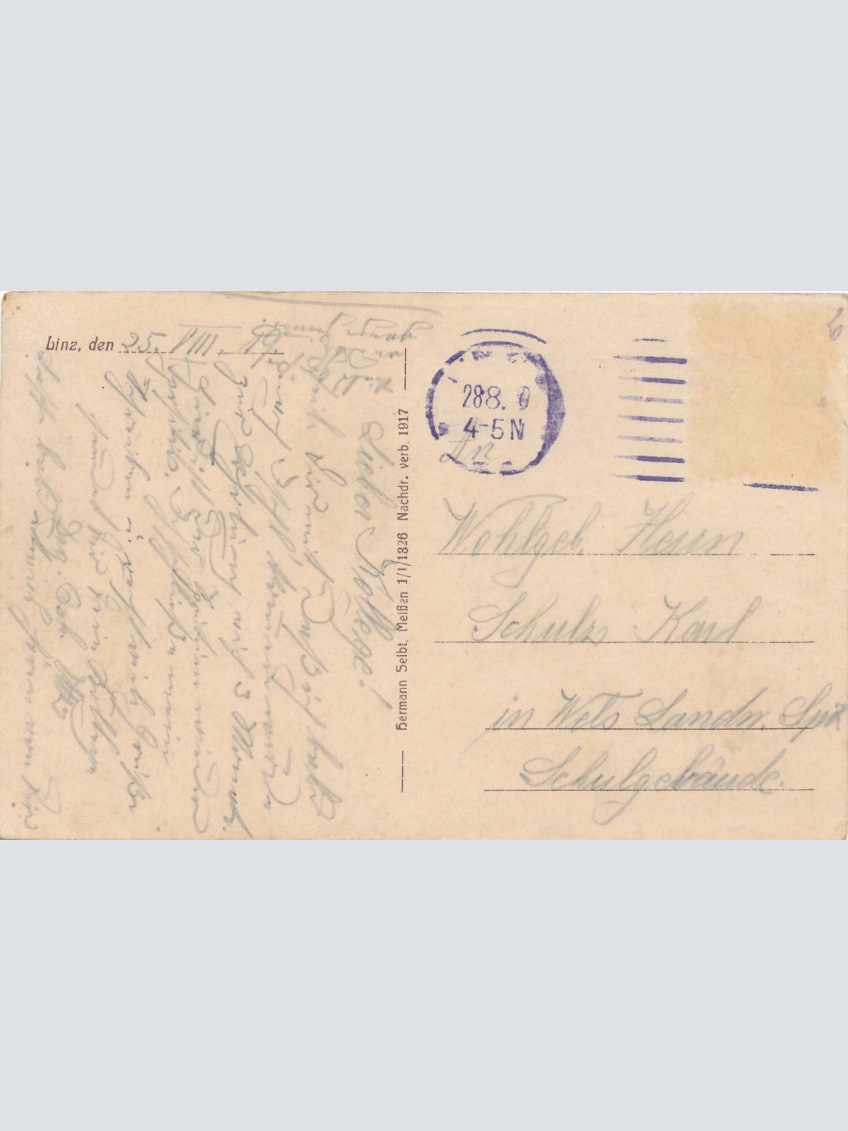 AK aus Linz an der Doanu mit Dampfer Oberösterreich Ansichtskarte (15094)