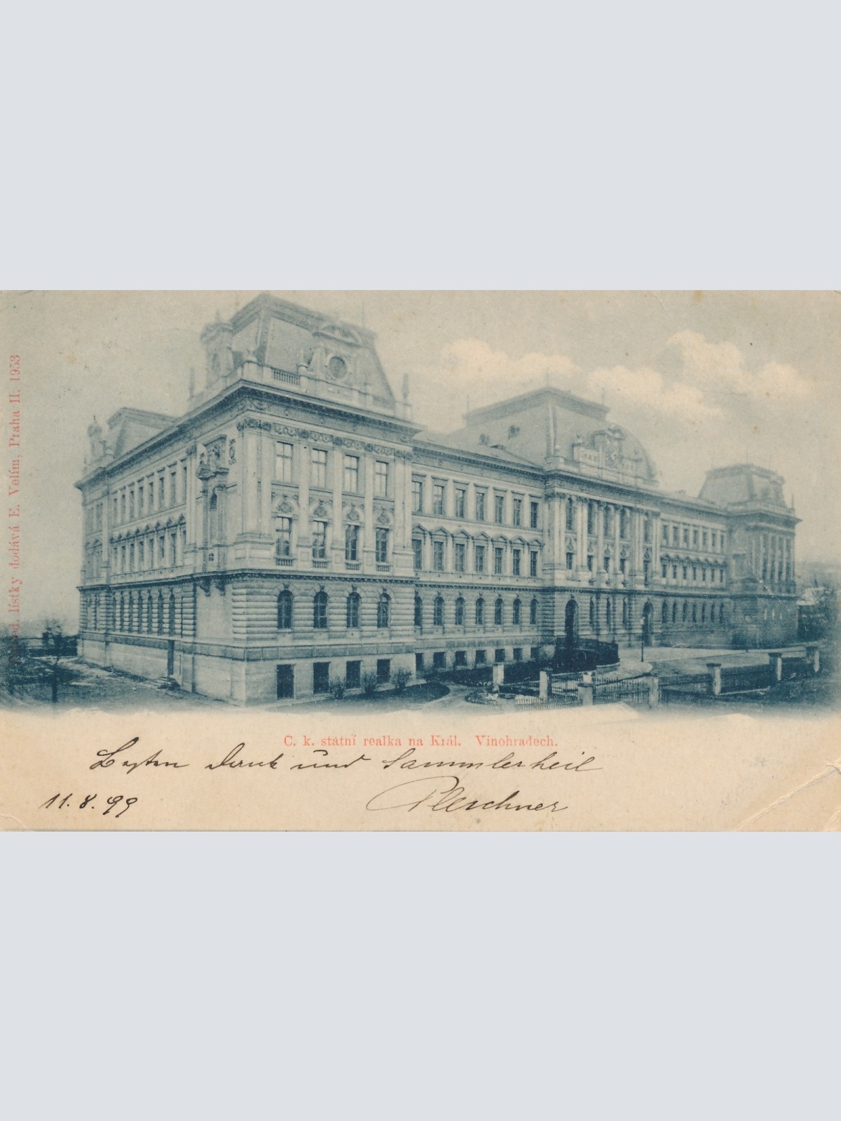 AK aus Vinohradech Tschechoslowakei Ansichtskarte (15921)