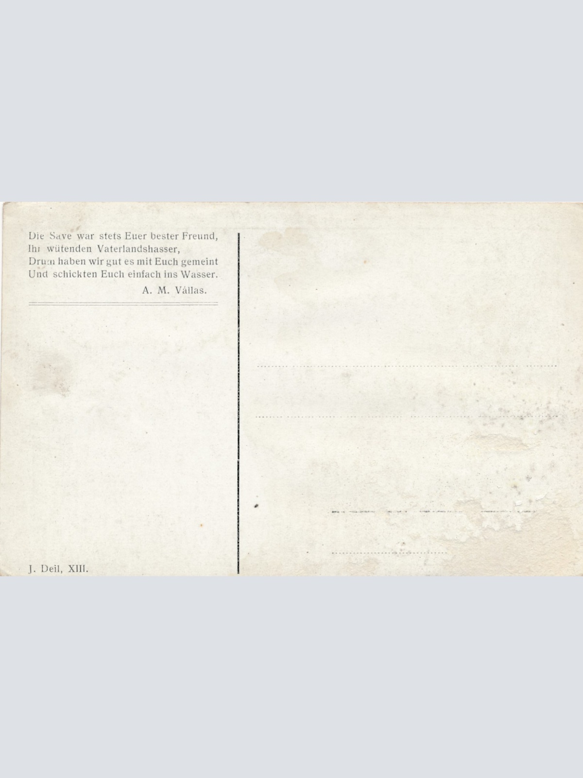 AK Militaria die Save war stets euer bester Freund ihr Vaterlandshasser (16039)