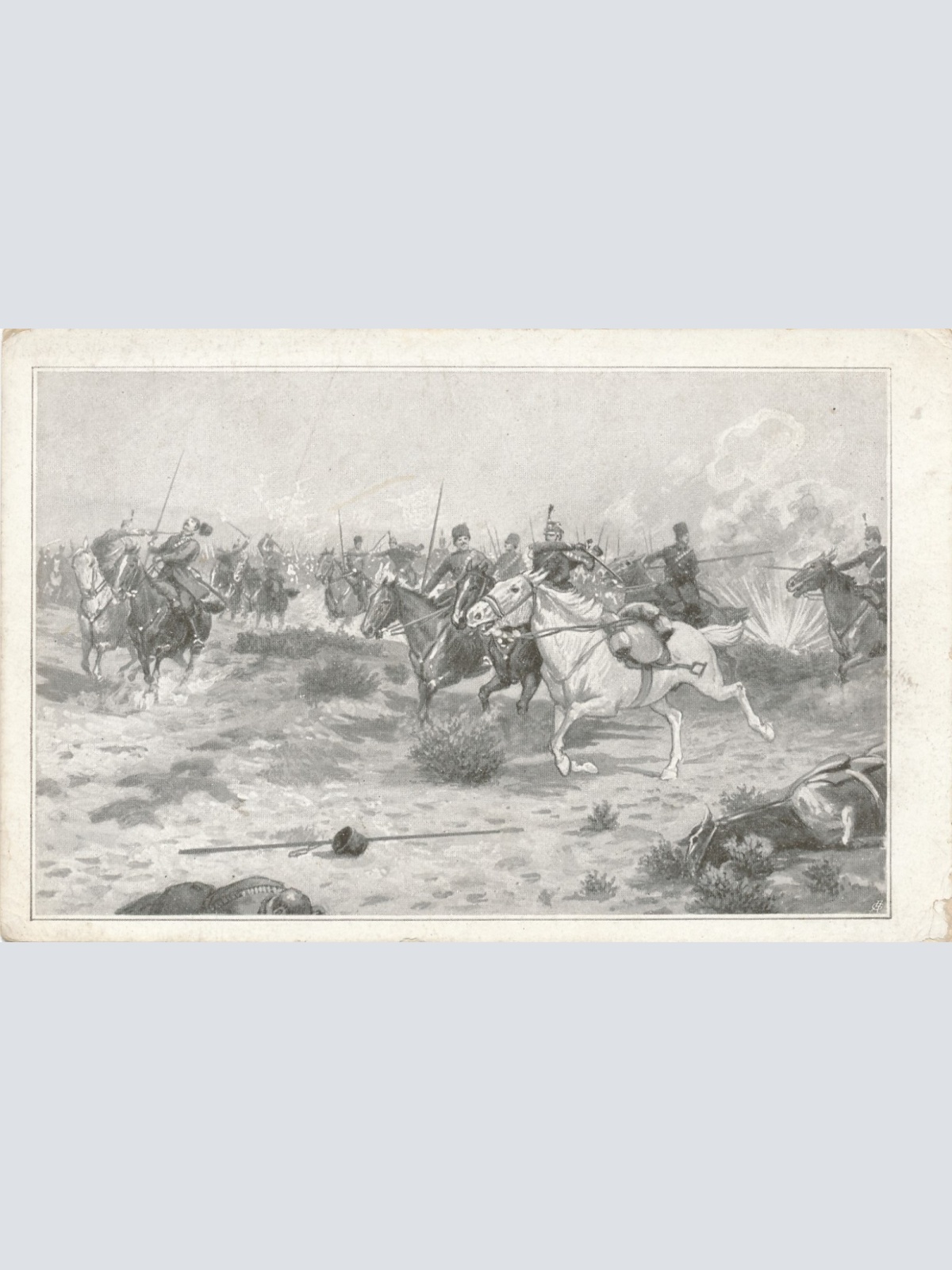 AK Militaria sie sind bekannt im ganzen Reich die Roten Honvedhusaren (16038)