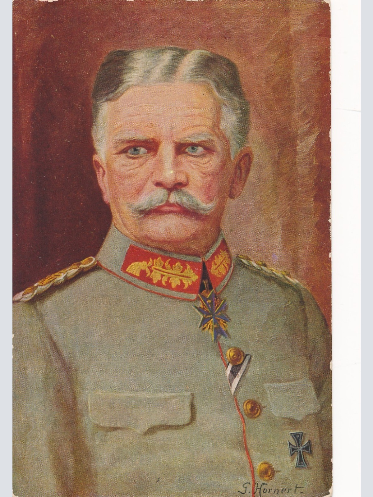 AK Militaria General von Mackensen (16037)