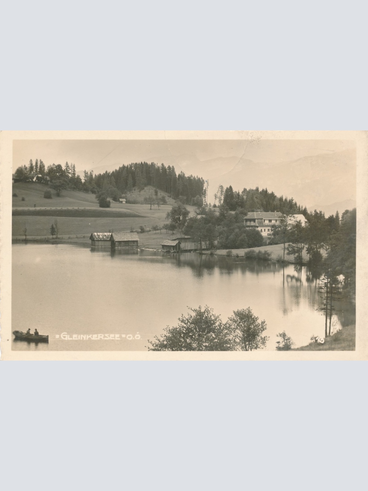 AK vom Gleinkersee Oberösterreich Ansichtskarte (15818)