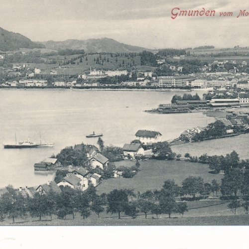 AK aus Gmuden Oberösterreich Ansichtskarte (15817)