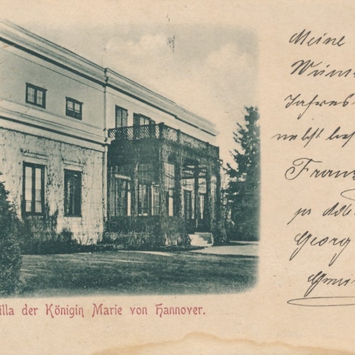 AK aus Gmunden Villa der Königin Oberösterreich Ansichtskarte (15605)