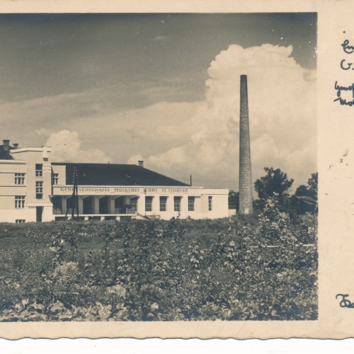 AK aus Enns mit Molkerei Oberösterreich Ansichtskarte (15647)