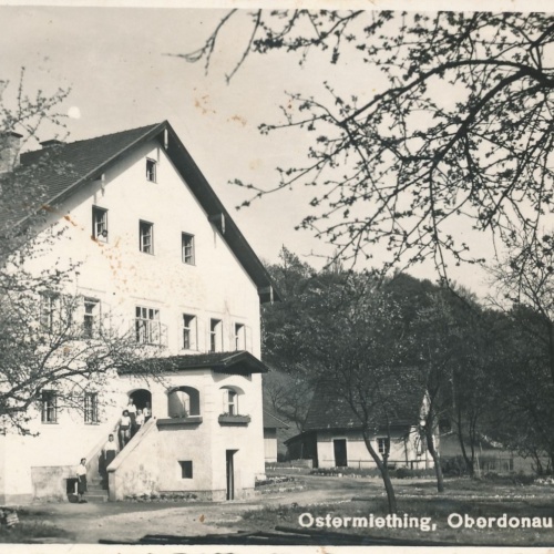 AK aus Ostermiething Rad Lager Oberösterreich Ansichtskarte (15650)