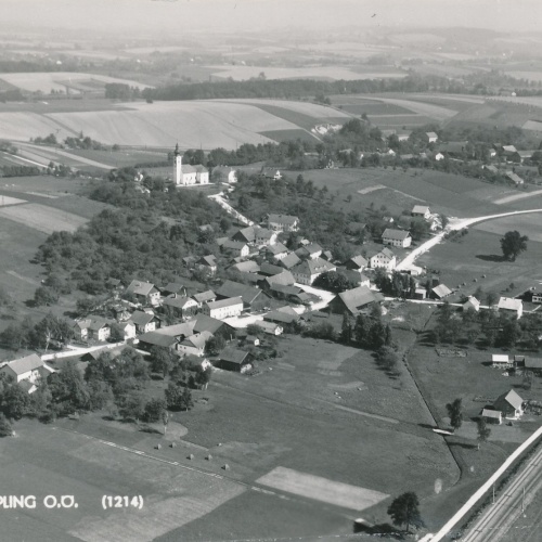 AK aus Kimpling Luftbild Oberösterreich Ansichtskarte (15809)