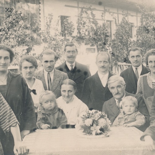 AK Annodazumals Familienfoto Ansichtskarte (15918)