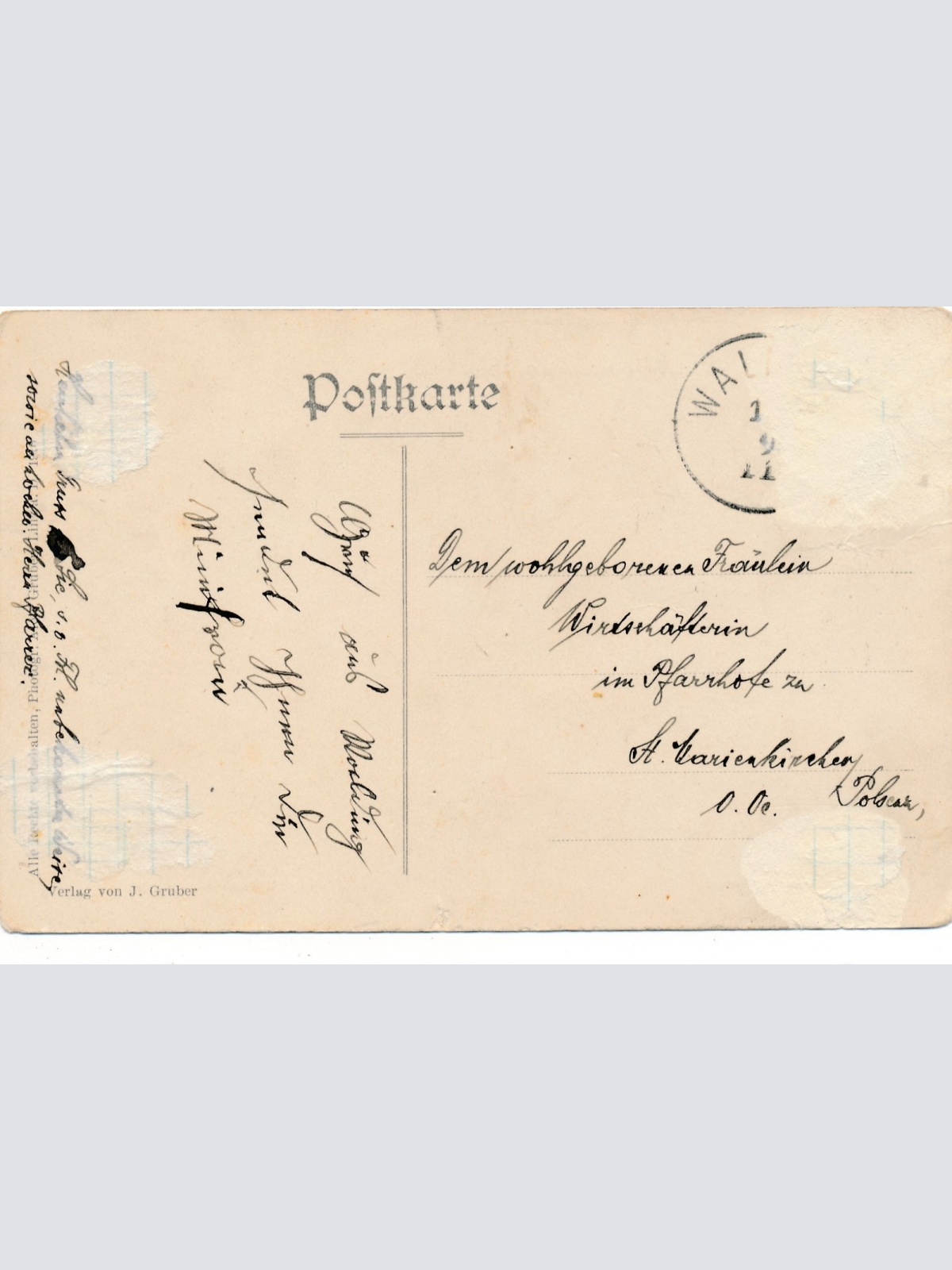 AK aus Walding Mehrbildkarte OÖ Ansichtskarte (15609)