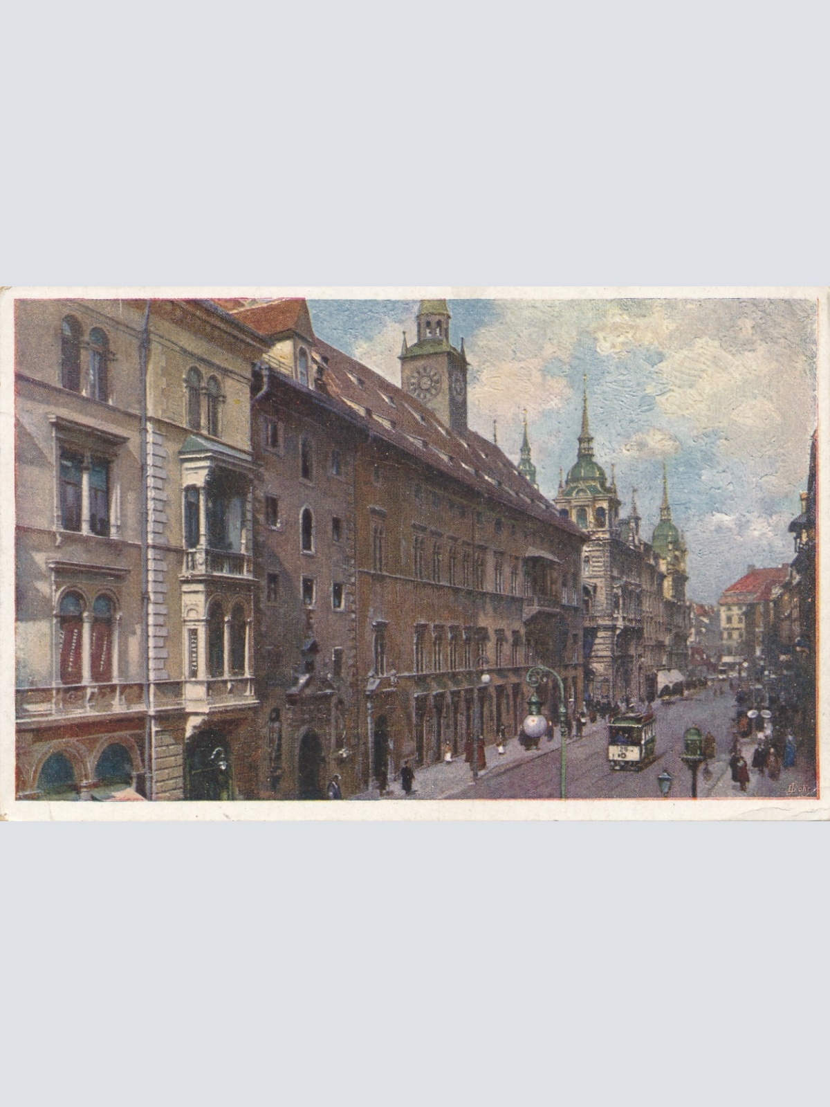 AK aus Graz Landhaus Herrengasse Steiermark Ansichtskarte (15893)