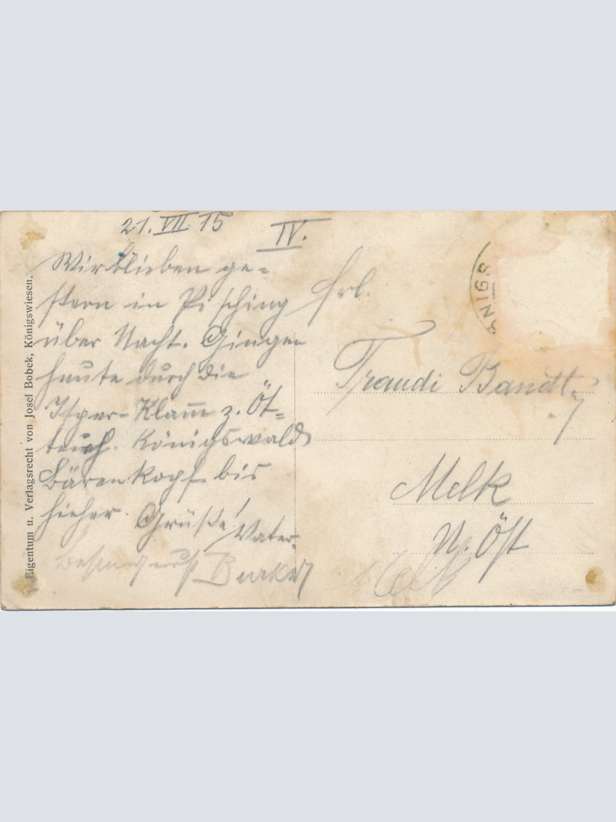 AK aus Königswiesen Oberösterreich Ansichtskarte (15857)