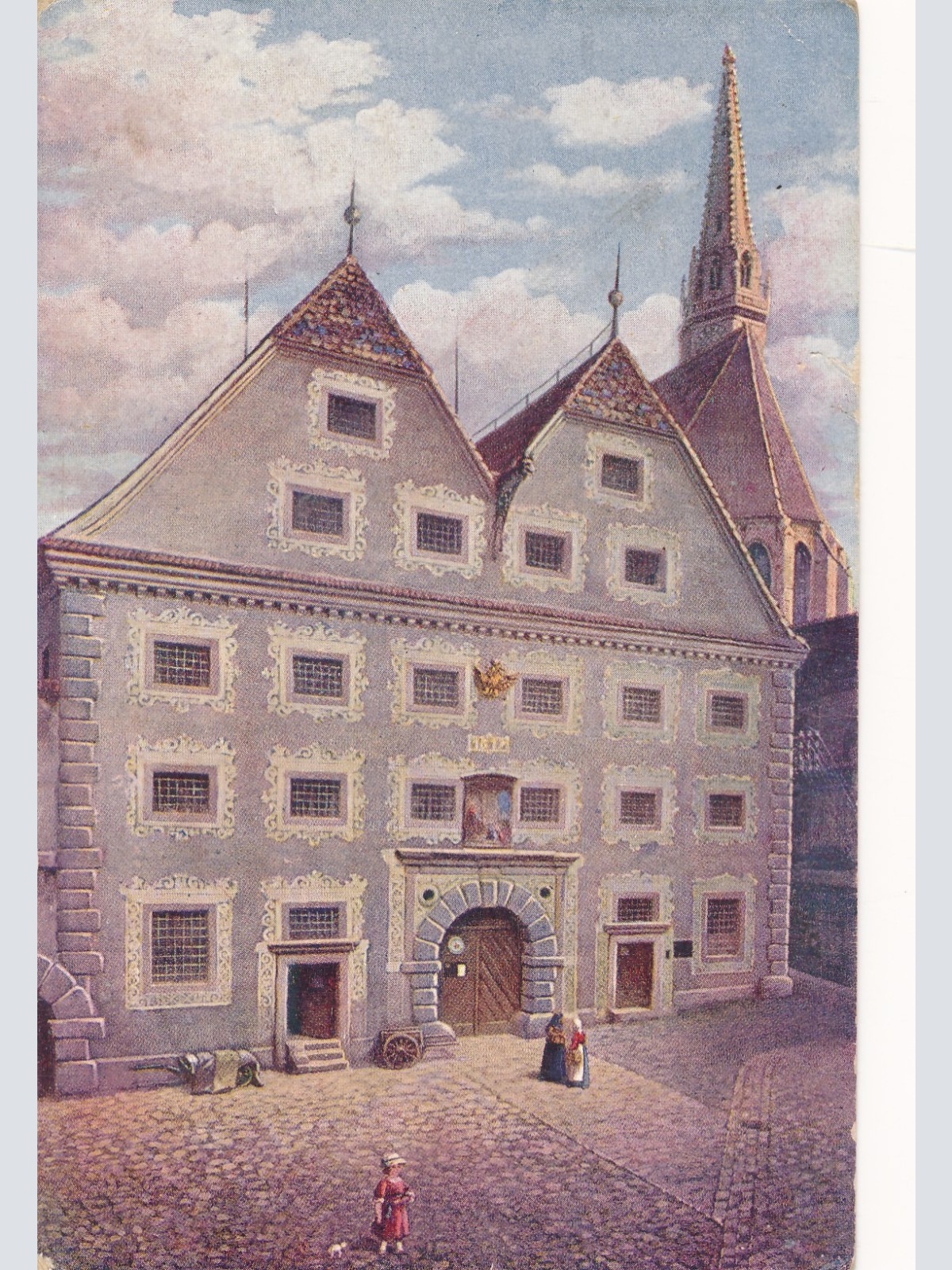 AK aus Steyr Oberösterreich Ansichtskarte (15905)