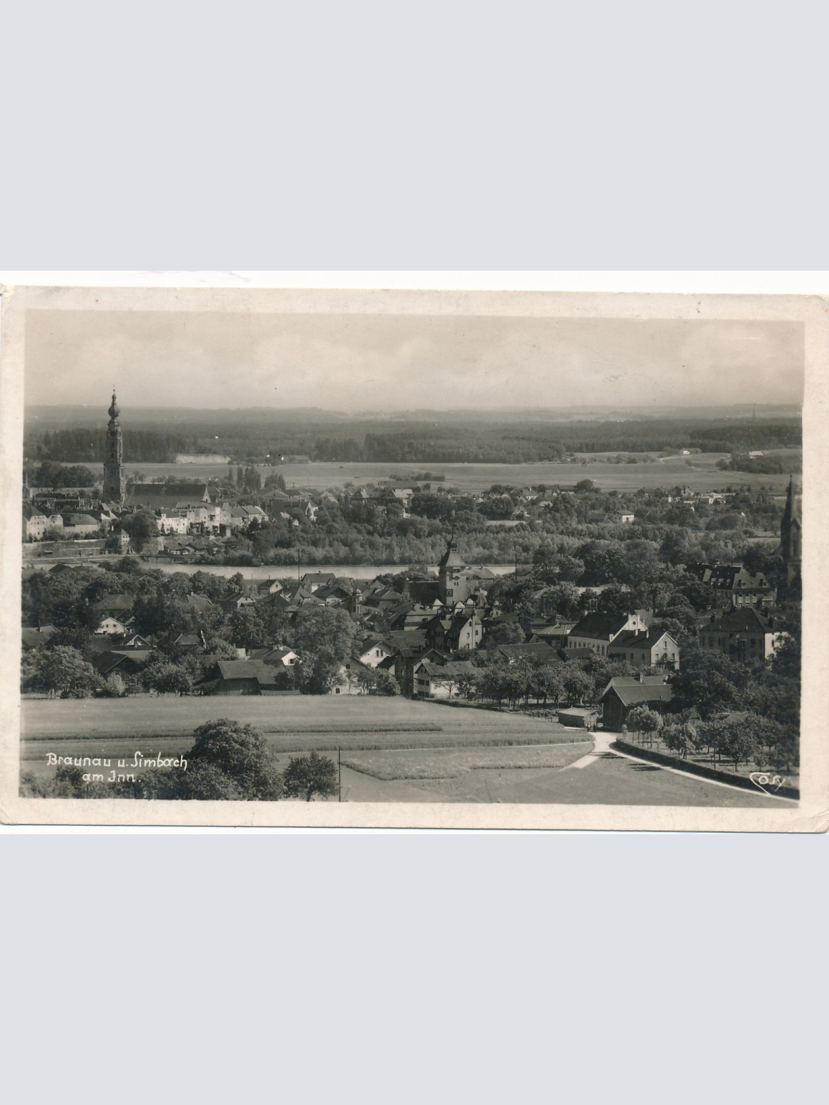 AK aus Braunau und Simbach am Inn Stadtplatz Oberösterreich Ansichtskarte(15902)