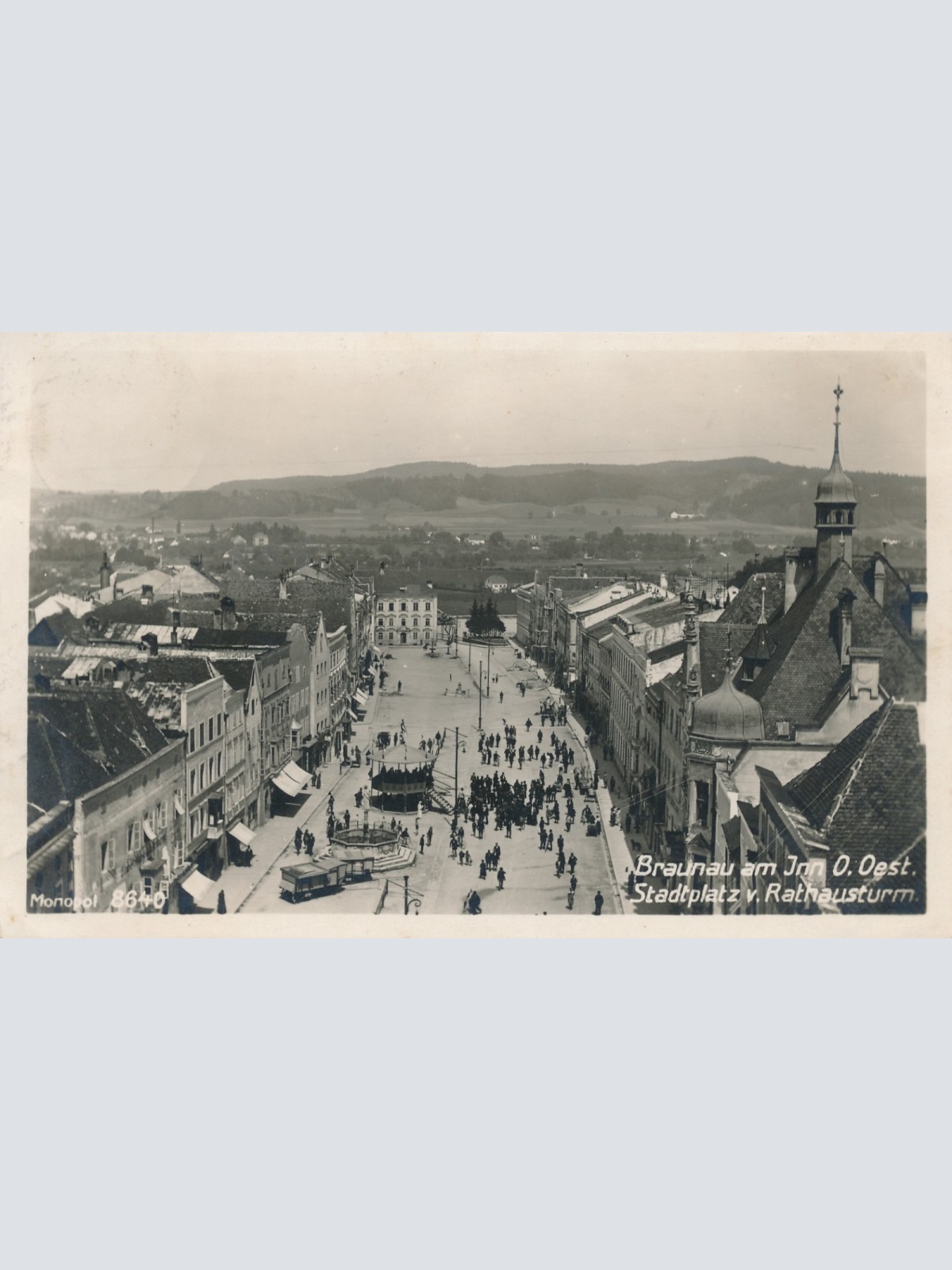 AK aus Braunau am Inn Stadtplatz Oberösterreich Ansichtskarte (15901)