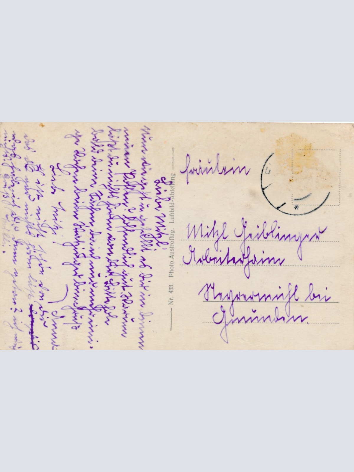 AK aus Enns Fliegeraufnahme Oberösterreich Ansichtskarte (15851)