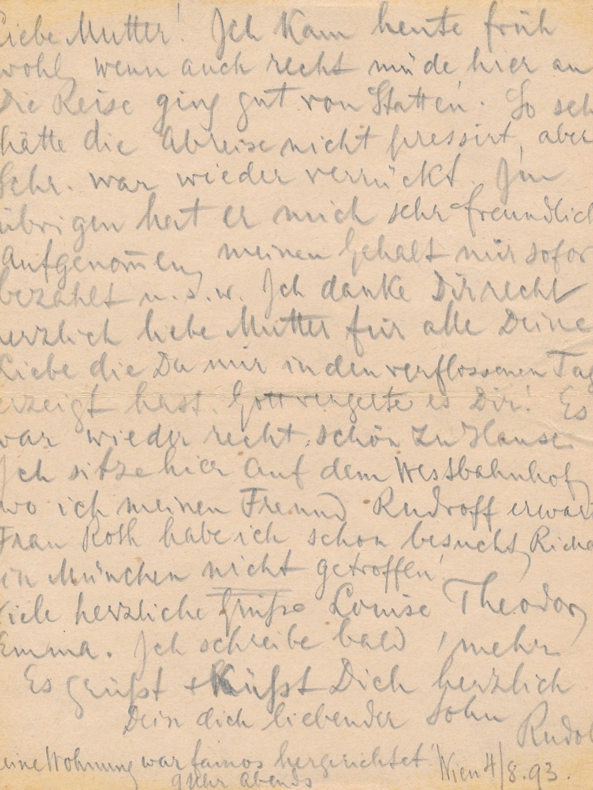 5 Kreuzer Ganzsachen - Kartenbrief - Karte aus Wien Westbahnhof (16271)