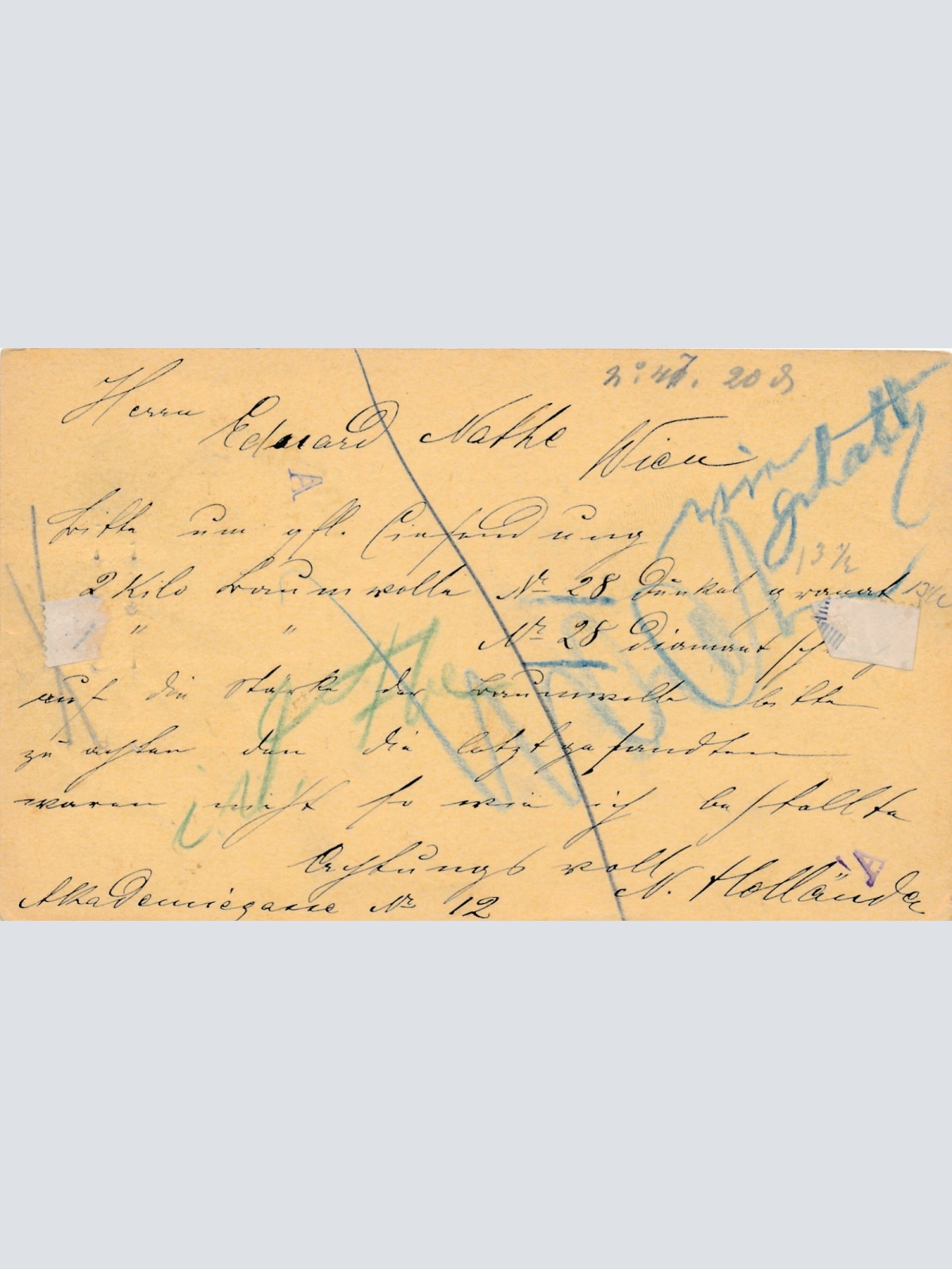 2 Kreuzer Ganzsachen - Karte aus Lemberg - Lwow (16285)