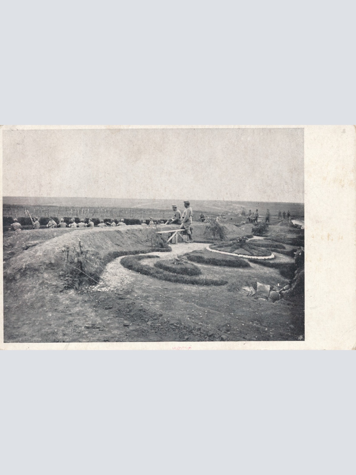 KuK Ldw Inft. Regmt Lemberg No 1 Kompagnie Ansichtskarte (16155)