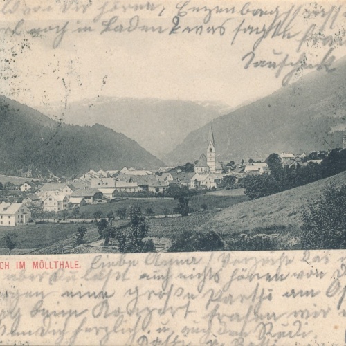 AK aus Obervellach im Möllthale Kärnten Ansichtskarte (16049)