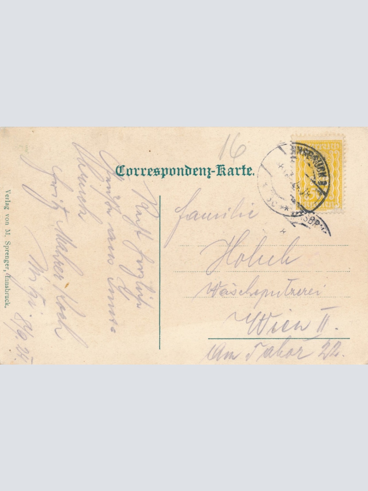 AK aus Innsbruck Innsteg mit St. Nicolaus Tirol Ansichtskarte (16114)