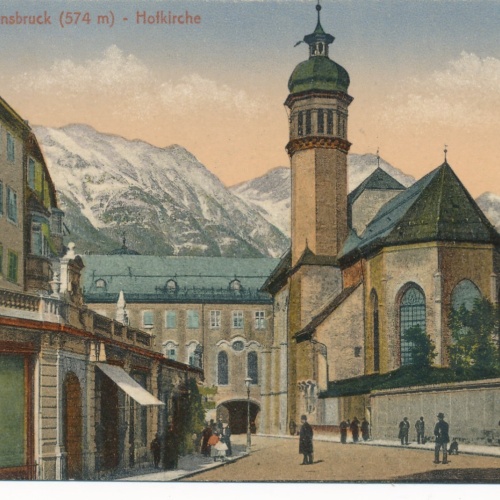 AK aus Innsbruck Hofkirche Tirol Ansichtskarte (16108)