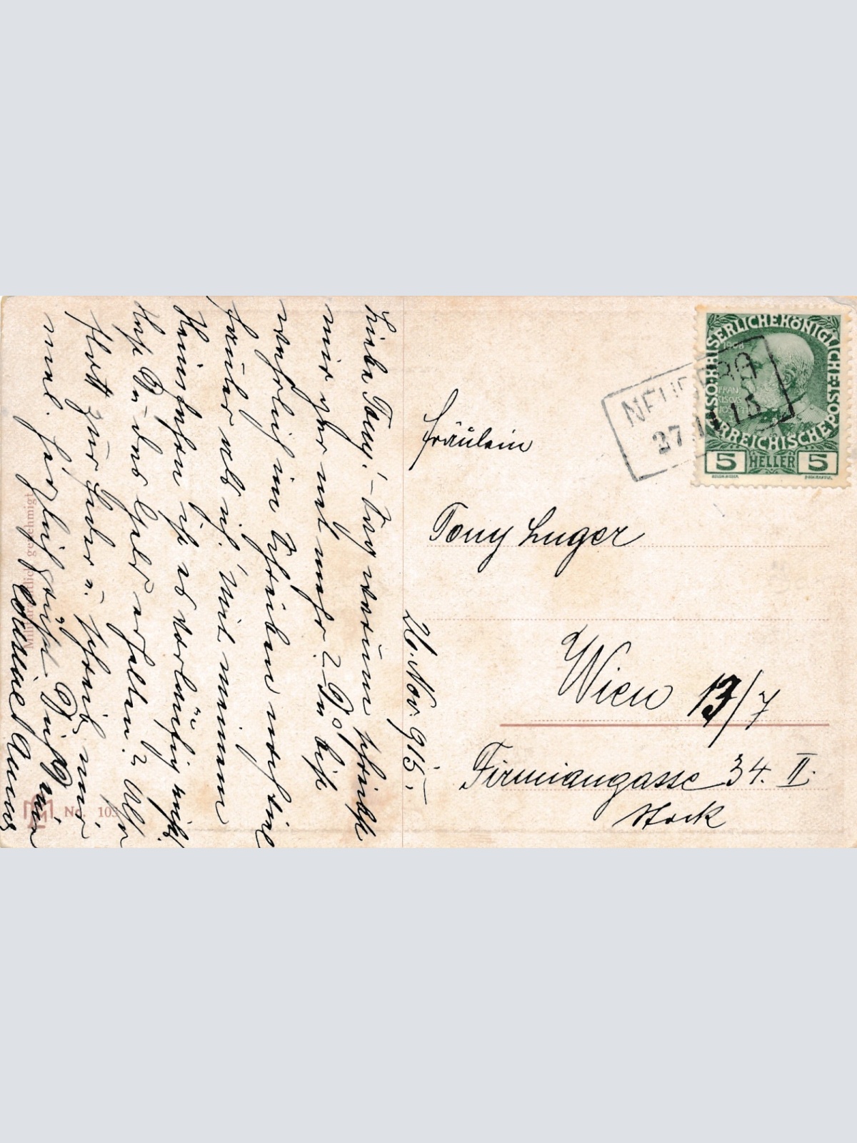 AK Militaria V. Mackensen Ansichtskarte (15950)