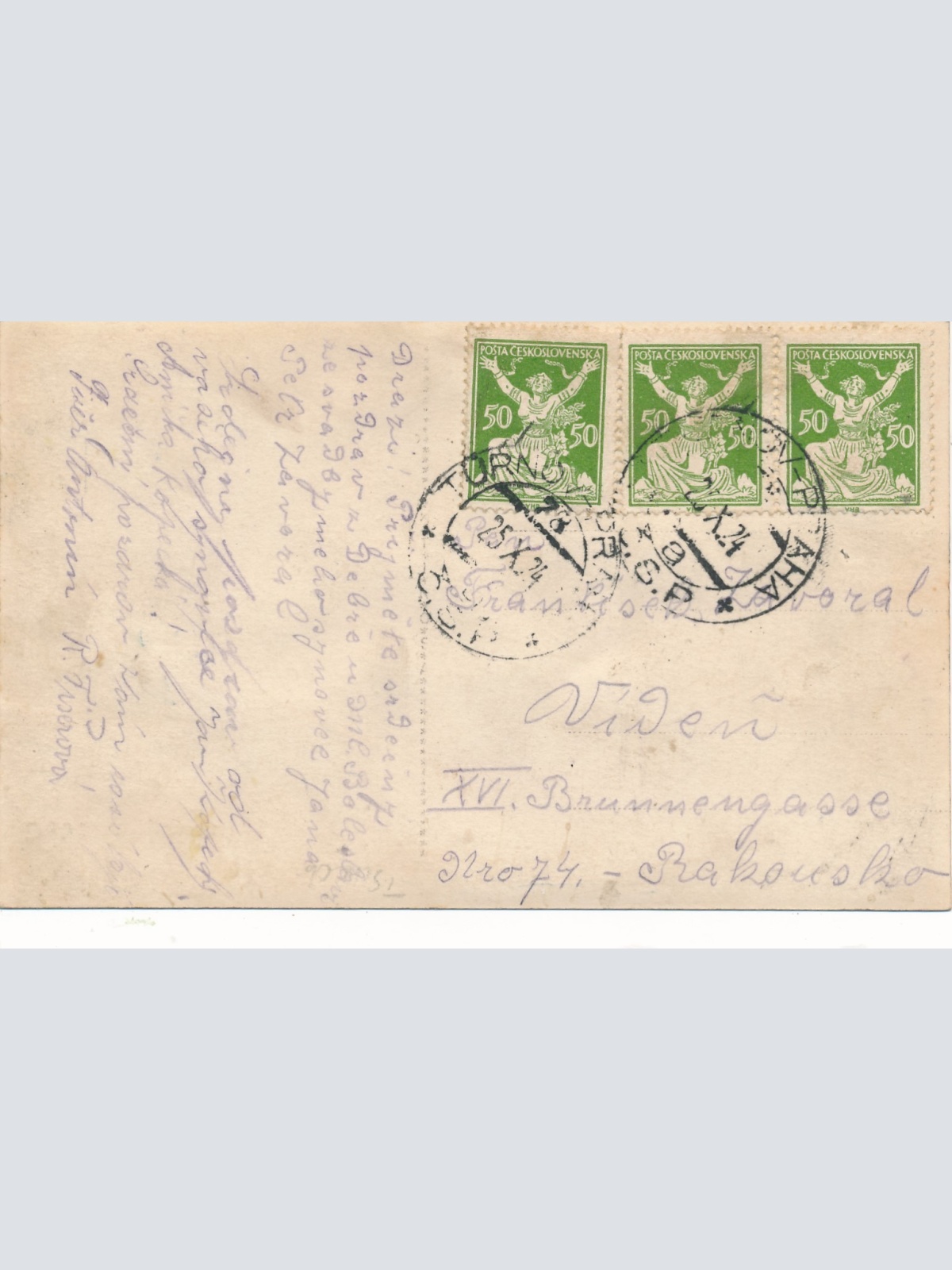 AK aus Debr. n Jizerou Tschechoslowakei Ansichtskarte (15962)