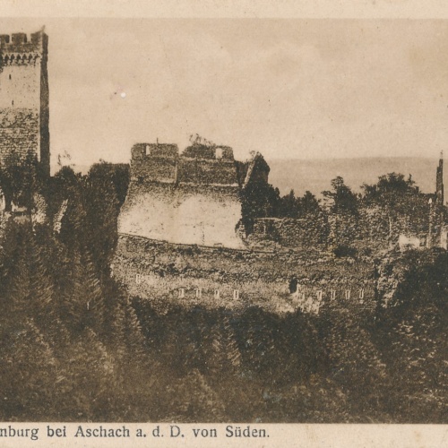 AK von der Ruine Schaumburg bei Aschach Oberösterreich Ansichtskarte (15692)