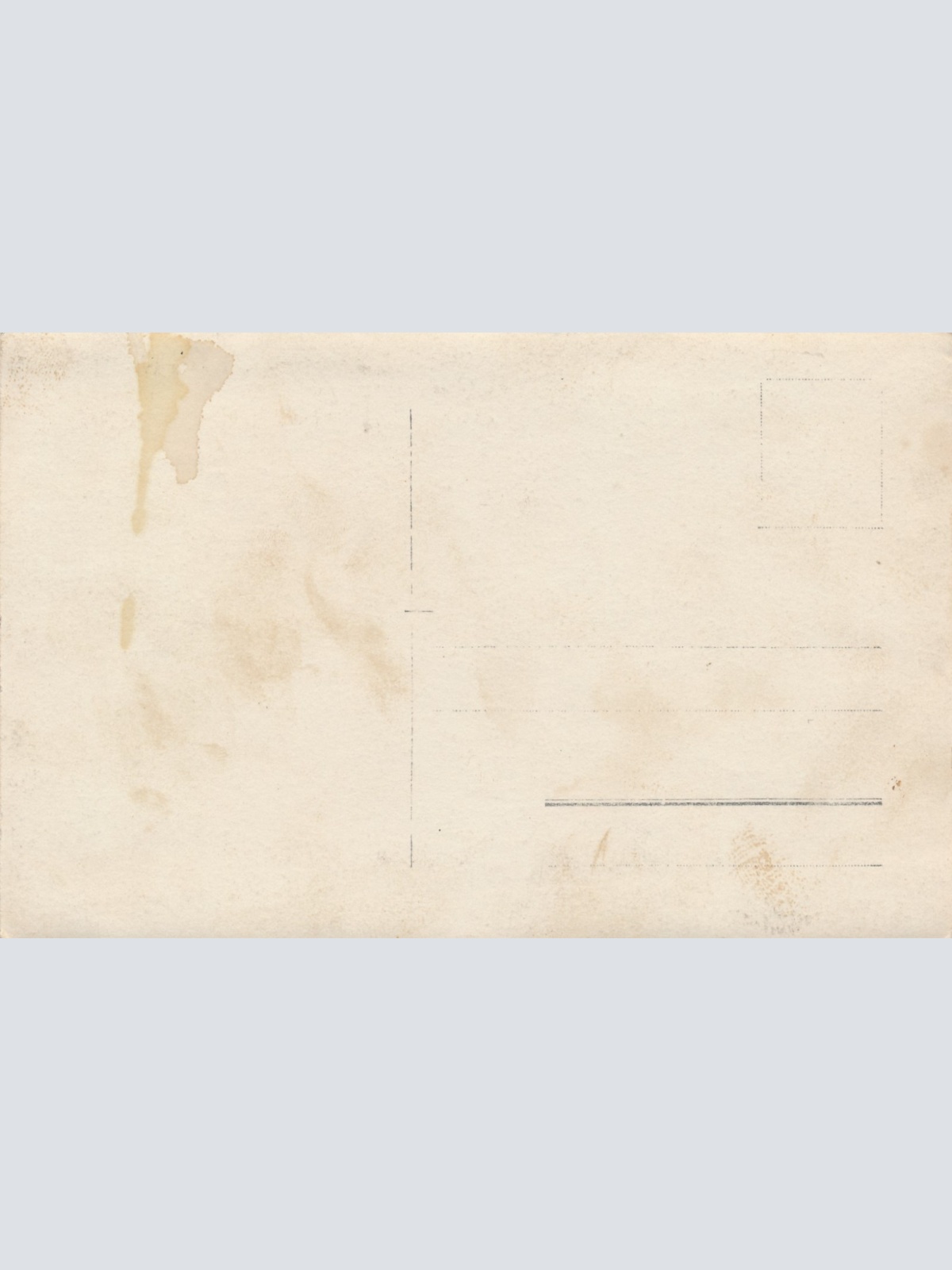 AK Annodazumals Mann mit Stuhl Ansichtskarte (16136)